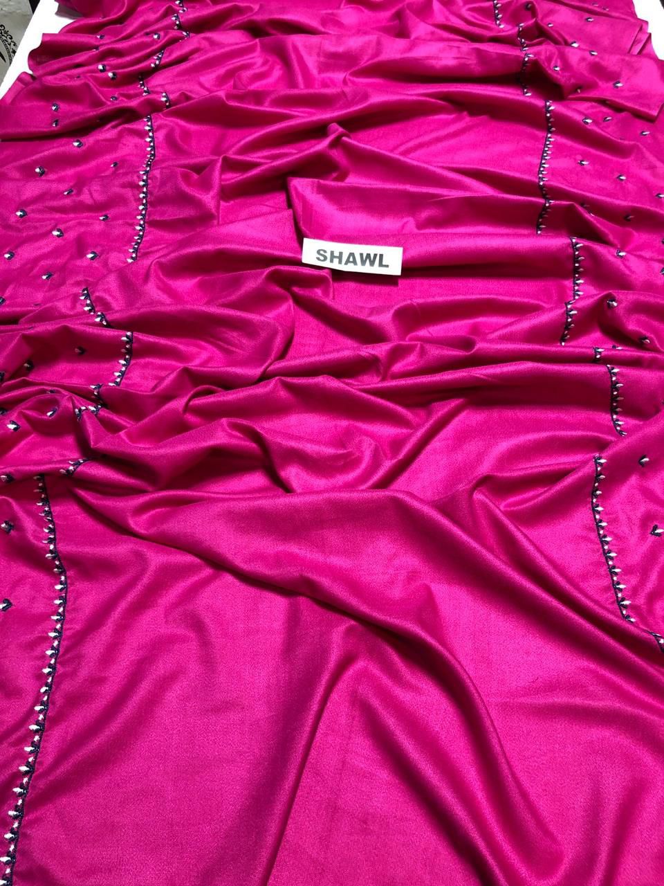 3 PCS UNSTITCHED EMBRIODERED DRESS