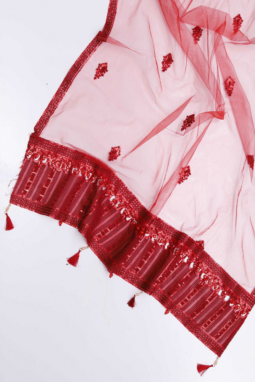 UNSTITCHED 3 PIECE EMBRIODERED SUIT