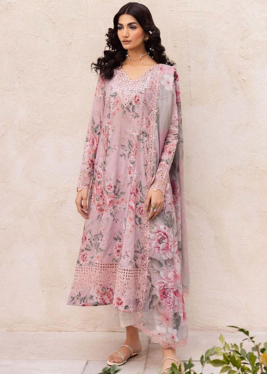 UNUNSTICHED 3 PCS EMBRIODERED DRESS